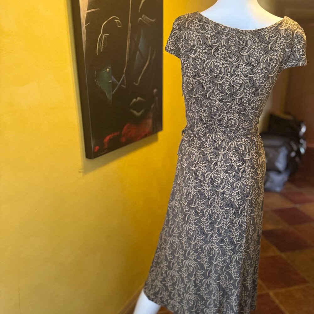 Betsey Johnson Vintage Garden Party Midi Dress – Size S – Excellent Condition - Picture 2 of 10
